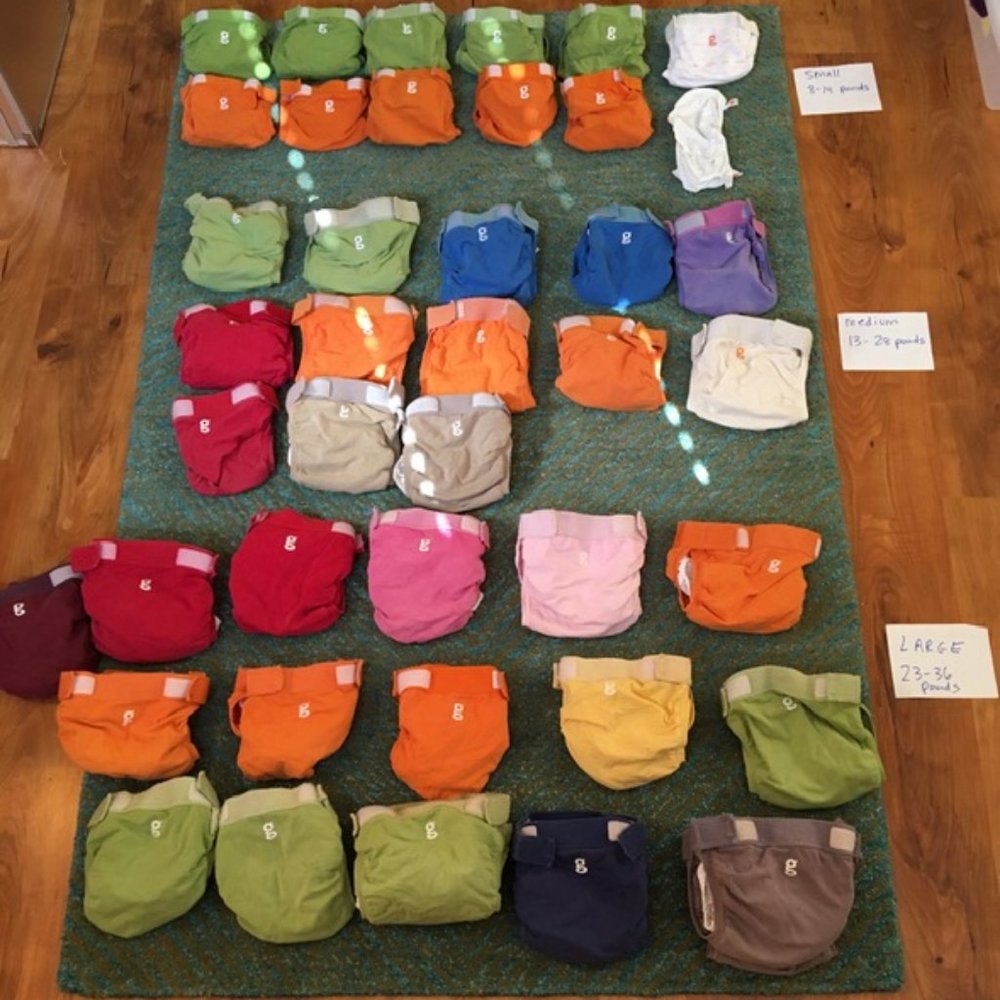 Cloth diaper / gDiaper Bundle! (S, M, L)